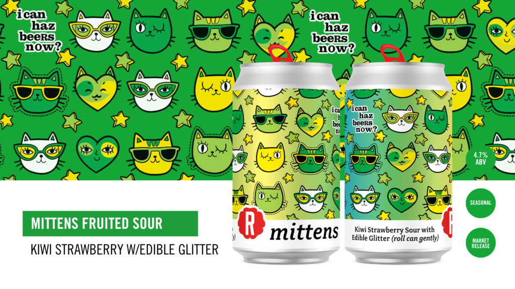 Beer Release Kiwi Strawberry Glitter Sour Woodstock